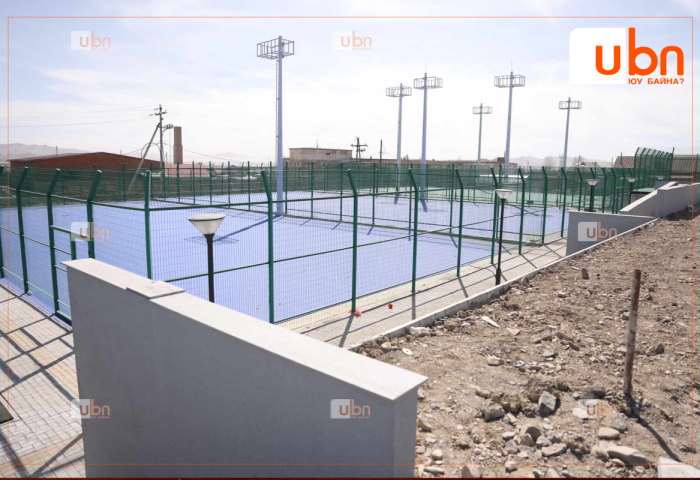 СХД-ийн задгай спорт цогцолборын барилгын ажил 85 хувьтай үргэлжилж байна