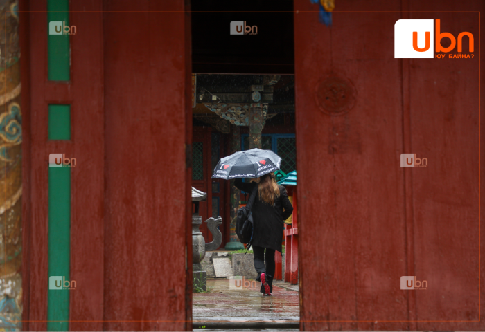 МАРГААШ: Улаанбаатарт бага зэргийн бороотой, 12 хэм дулаан