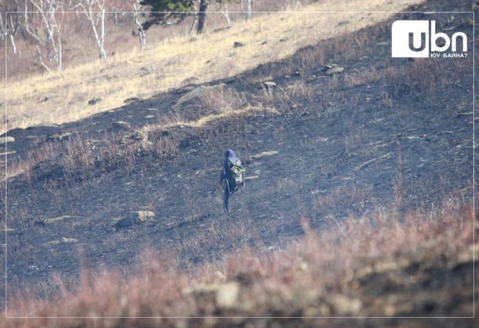 Сэлэнгэ аймгийн Хүдэр суманд гарсан түймэрт 6 га талбай өртжээ