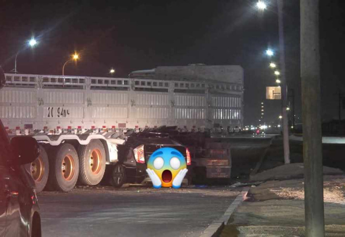 ТОДРУУЛГА: Том оврын ачааны машин, приустэй мөргөлдөж жолооч нь  эмнэлэгт эмчлүүлж байна