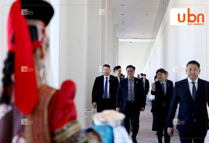 Бүгд Найрамдах Солонгос Улсын Үндэсний Ассамблейн дарга Ү Вон Шигийг угтан авлаа