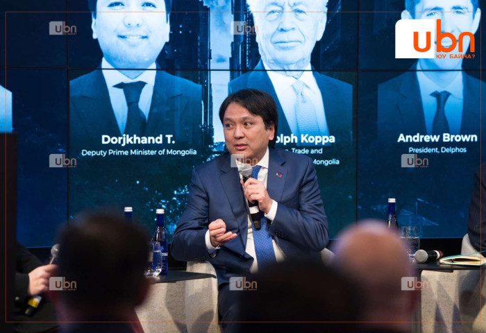 Нью-Йорк хотноо болж буй “Монголын хөрөнгө оруулалтын форум 2025”-д Шадар сайд Т.Доржханд оролцож байна