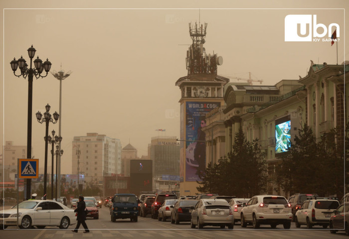 ӨГЛӨӨНИЙ МЭНД: Улаанбаатарт 8 хэм дулаан, шороон шуургатай