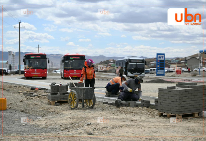 Тахилтын уулзвараас “Найрамдал” зуслан чиглэлийн  замыг шинэчлэх ажил 60 хувьтай үргэлжилж байна