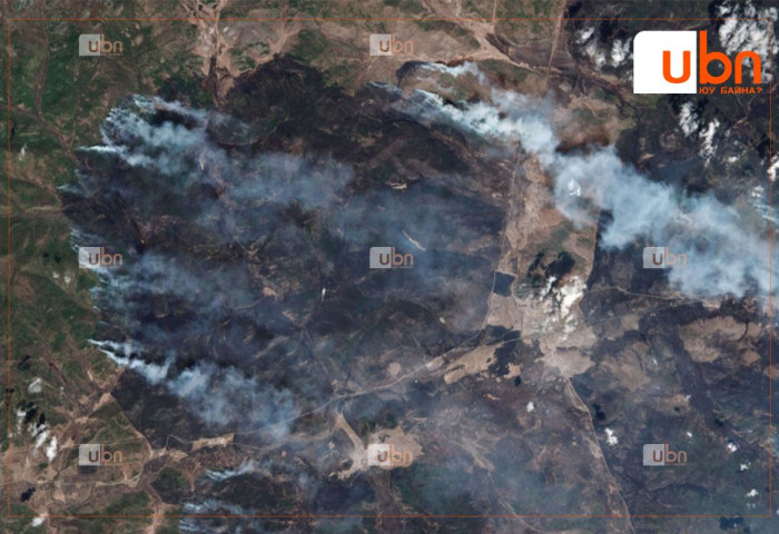 Монгол Улстай хил залгаа ОХУ-ын бүс нутагт ой, хээрийн түймрийн нөхцөл байдал хүндэрч байна