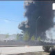 Трансформаторт гарсан түймрийн улмаас таван автомашин, 9 мотоцикл шатжээ
