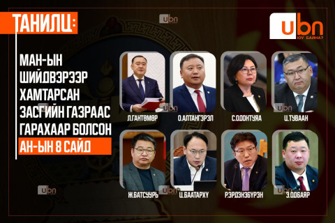МАН-ын шийдвэрээр хамтарсан ЗГ-аас гарахаар болсон АН-ын 8 сайд