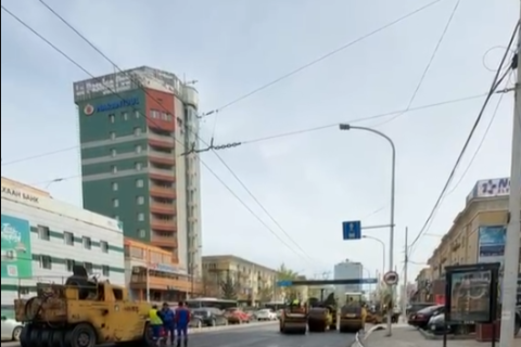 Гранд плазагаас 11-р сургууль хүртэлх замыг түр хаажээ