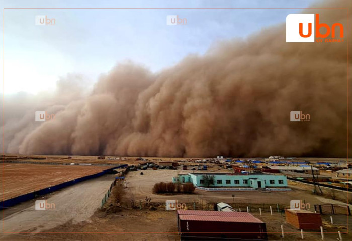 Өнөөдөр Говь-Алтай, Баянхонгор, Өвөрхангайн нутгаар шороон шуурга шуурч, маргааш Булган, Сэлэнгэ, Дархан-Уул аймгийн нутгаар нойтон цас орно