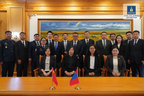 ХЗДХЯ болон БНХАУ-ын Нийгмийг аюулаас хамгаалах яам хоорондын зөвлөлдөх уулзалт боллоо