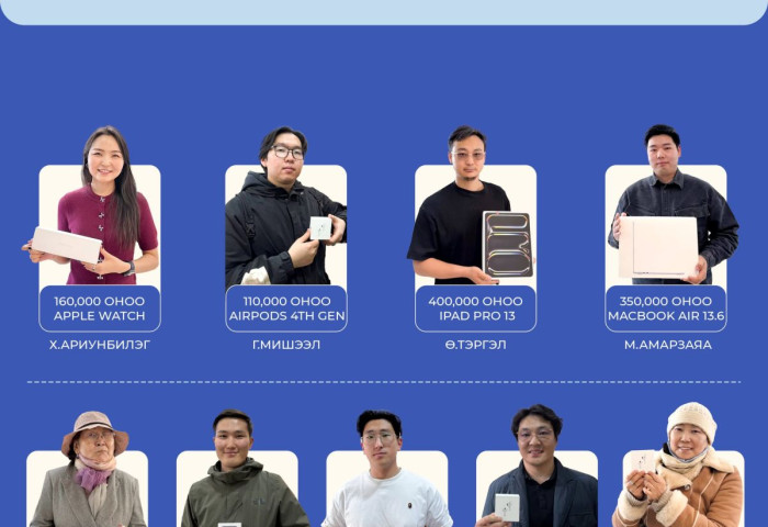 Голомт банкны “Apple Pay Deal” урамшуулал үргэлжилсээр...