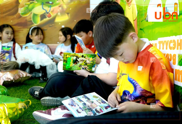 “Цондоолой, Цүндээлэй“ комик цувралаар дамжуулан номонд дурлаж буй хүүхдүүд