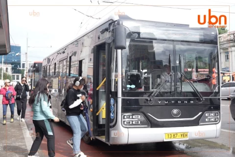 Эхний таван сарын байдлаар нийтийн тээврийн орлого 22 тэрбум төгрөг, зорчилтын тоо 68.4 сая болж өслөө