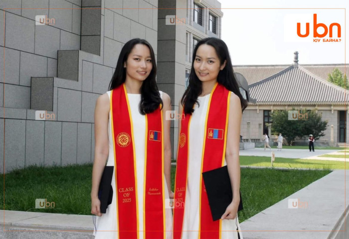 Олимпын аварга Н.Энхшүр, Н.Мөнхшүр нар Бээжингийн их сургуульд магистрын зэрэг хамгааллаа