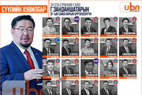 34 дэх Ерөнхий сайд Г.Занданшатарын ЗГ байгуулагдлаа