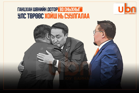 Ганцхан шөнийн дотор “80 оныхныг“ улс төрөөс ХОЙШ НЬ СУУЛГАЛАА