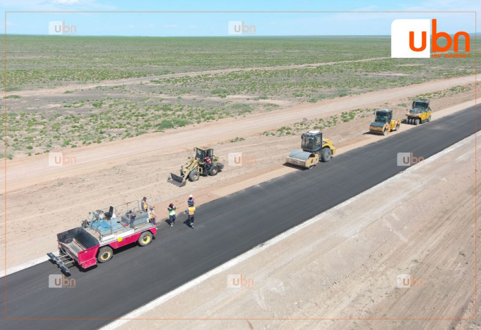 Даланзадгад-Ханхонгор  чиглэлийн авто зам 70 хувьтай үргэлжилж байна