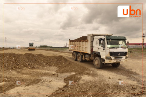 Даланзадгад-Номгон чиглэлийн 25 км авто замын ажил эхэллээ