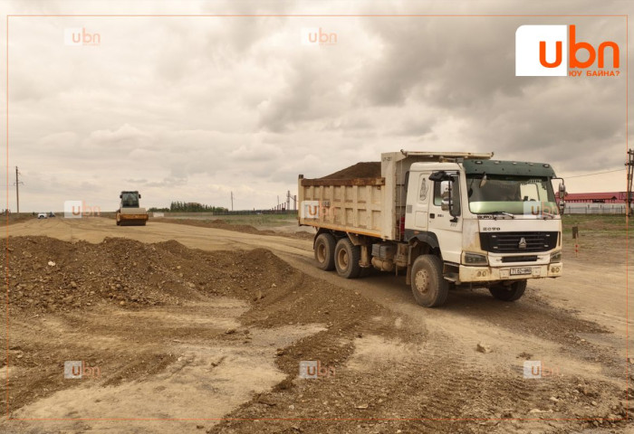 Даланзадгад-Номгон чиглэлийн 25 км авто замын ажил эхэллээ