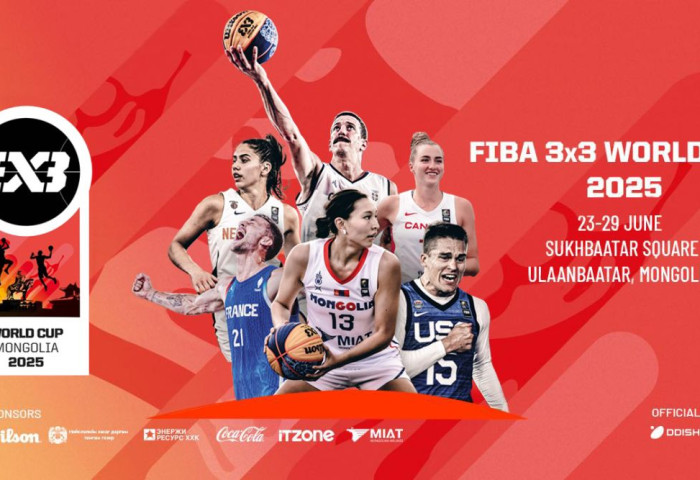 3х3 сагсан бөмбөгийн дэлхийн аварга шалгаруулах тэмцээн Улаанбаатар хотод болно