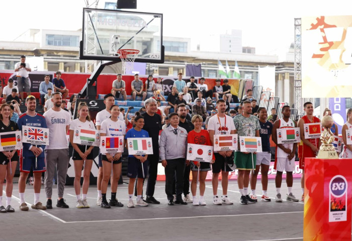 Улаанбаатар хотод 3х3 сагсан бөмбөгийн дэлхийн аварга шалгаруулах тэмцээн эхэллээ