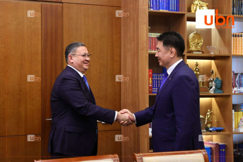 Ерөнхийлөгч У.Хүрэлсүхэд Казахстаны Шадар сайд бөгөөд Гадаад хэргийн сайд бараалхлаа