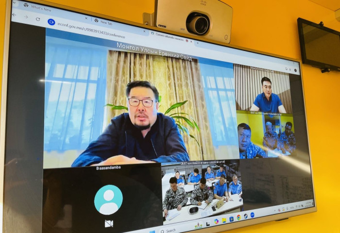 Ерөнхий сайд Г.Занданшатар ОБЕГ-ын Ой хээрийн түймрийн штаб болон тус газрын Ажиллагааны шуурхай штабын бүрэлдэхүүнтэй цахим уулзалт хийлээ