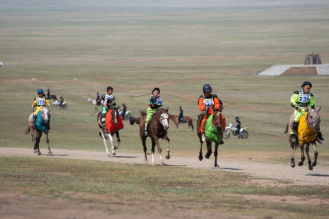 ДАНШИГ НААДАМ: Их насны морьдын уралдаанаар хоёр дахь өдрөө үргэлжилж байна