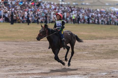 ДАНШИГ НААДАМ: Соёолон морины уралдаанд Төв аймгийн Цээл сумын Х.Ууганбаярын хээр морь түрүүллээ