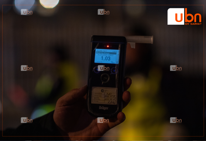 Согтуугаар жолоо барьж замын хөдөлгөөнд оролцох гэмт хэргийн 87.8 хувь нь өдрийн цагаар үйлдэгдэж байна