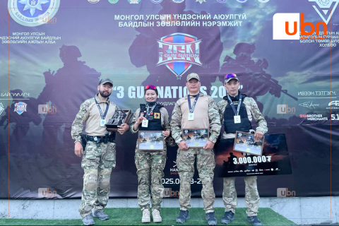 “3-gun nations-2025” буудлагын тэмцээнд ШШГЕГ-ын алба хаагчид амжилттай оролцло