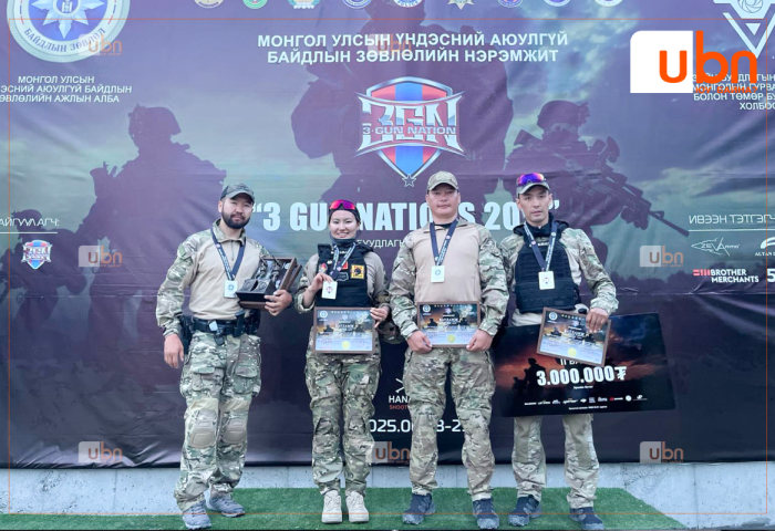“3-gun nations-2025” буудлагын тэмцээнд ШШГЕГ-ын алба хаагчид амжилттай оролцло