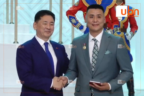 Сагсчин Т.Санчир ГАВЬЯАТ ТАМИРЧИН цол хүртлээ