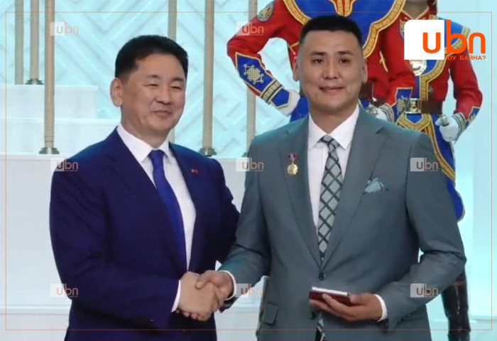 Сагсчин Т.Санчир ГАВЬЯАТ ТАМИРЧИН цол хүртлээ