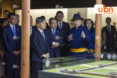 Япон Улсын Цог Жавхлант Эзэн Хаан Нарухито “Чингис хаан” үндэсний музейд зочиллоо