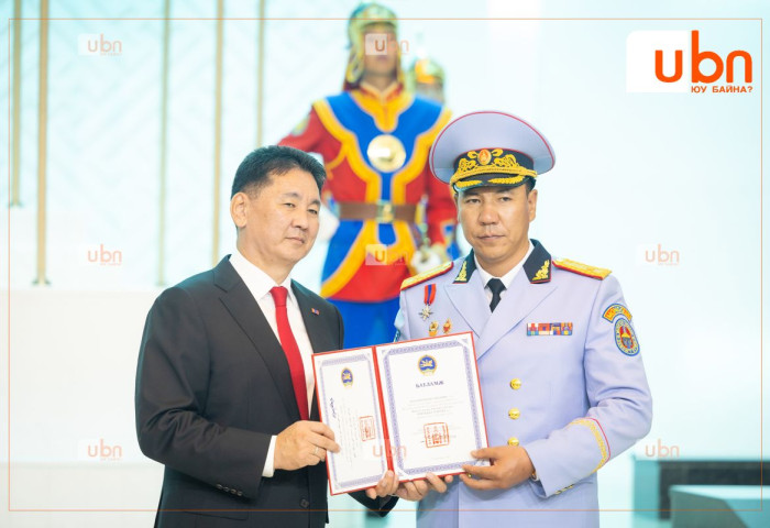 ОБЕГ-ын тэргүүн дэд дарга бөгөөд штабын дарга Ц.Ганзориг БРИГАДЫН ГЕНЕРАЛ цол хүртлээ