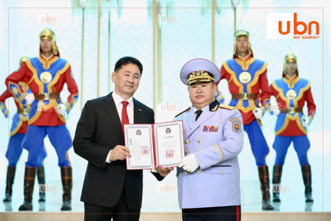 Шүүхийн шийдвэр гүйцэтгэх ерөнхий газрын дарга Б.Нандинболор БРИГАДЫН ГЕНЕРАЛ цол хүртлээ