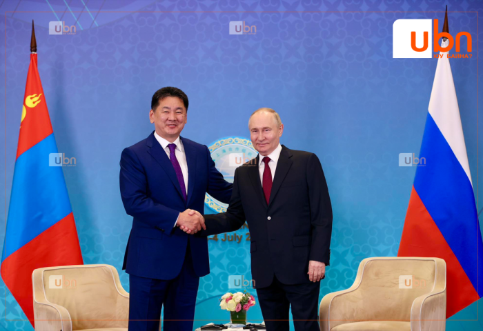 В.В.Путин: Бид хамтдаа хоёр орны ард түмний сайн сайхны төлөө цаашид ч үргэлжлүүлэн хамтран ажиллах нь дамжиггүй