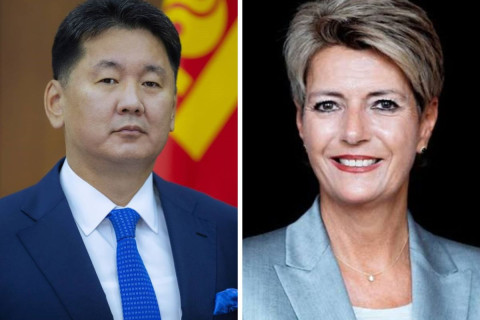 Швейцарын Холбооны Улсын Ерөнхийлөгч мэндчилгээ дэвшүүллээ