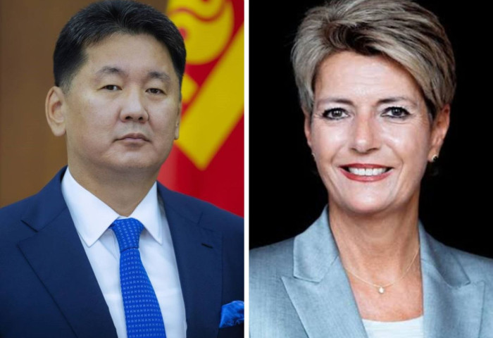 Швейцарын Холбооны Улсын Ерөнхийлөгч мэндчилгээ дэвшүүллээ