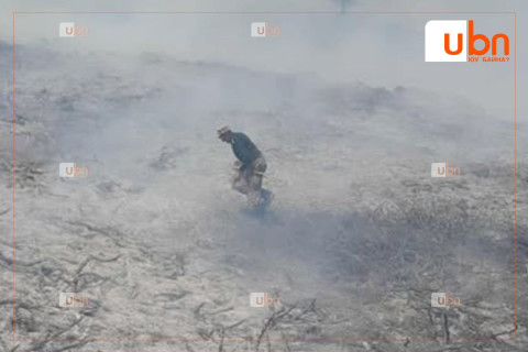 Хилчид хээрийн түймэр илрүүлж, унтраажээ