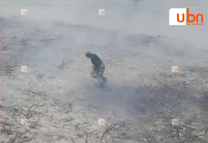 Хилчид хээрийн түймэр илрүүлж, унтраажээ