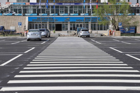 “Буянт-ухаа” олон улсын нисэх буудлын 29,000 м2 талбайд зам засварын ажил хийгдэж дууслаа