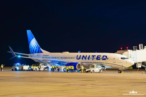 UAL007 ТОКИО/НАРИТА-ЧХ /зорчигч тээвэр/ 21:12 минутанд Монгол Улсад газардлаа