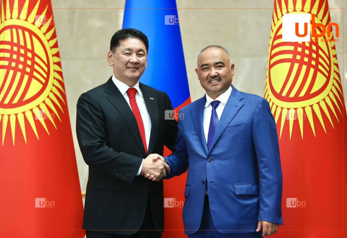 Ерөнхийлөгч У.Хүрэлсүх Киргизийн Парламентын даргыг хүлээн авч уулзлаа