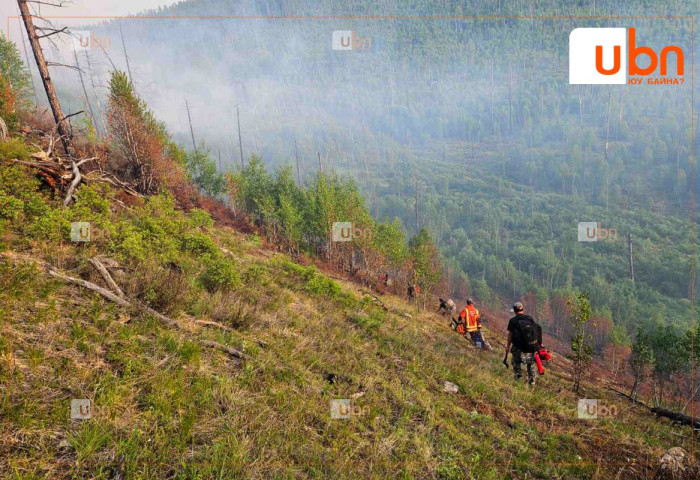 ОБЕГ: Ойн 14 түймрээс 7 түймрийг цурамд оруулж, 7 түймрийг хяналт авч, бүрэн унтраахаар ажиллаж байна