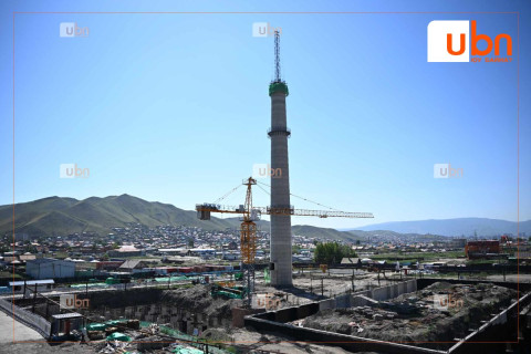 Дамбадаржаа дулааны цахилгаан станцын барилга угсралтын ажил 20 хувьтай үргэлжилж байна