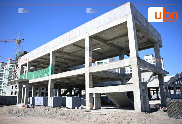 32-ын тойрог орчимд ахуйн үйлчилгээний шинэ төв байгуулах ажлын явц 40 хувьтай байна