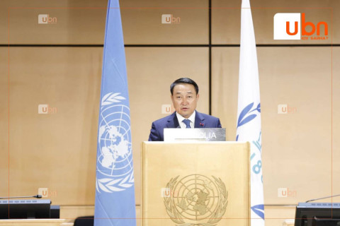 УИХ-ын дарга Д.Амарбаясгалан Парламентын дарга нарын дэлхийн 6-р бага хуралд үг хэллээ