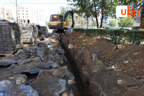 Явган хүний замыг шинэчлэхдээ нийт 22.9 км агаарын шилэн кабелуудыг газар доогуур сувагчилна